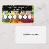 Kundenkarte Visitenkarte (Vorne/Hinten)