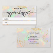 Kundenkarte Visitenkarte (Vorne/Hinten)