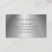 Kundenkarte Visitenkarte (Rückseite)