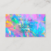 Kundenkarte Visitenkarte (Rückseite)