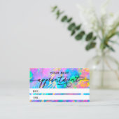 Kundenkarte Visitenkarte (Stehend Vorderseite)