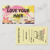 Kundenkarten Empfehlungskarte (Vorne/Hinten)