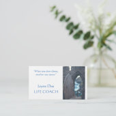 KUNDENKARTEN/ "WENN EINE TÜR ÖFFNET" VISITENKARTE (Stehend Vorderseite)