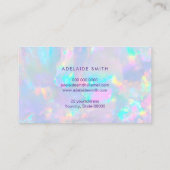 Kundenkartenstein Visitenkarte (Rückseite)