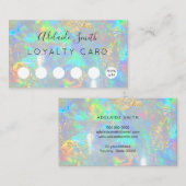 Kundenkartenstein Visitenkarte (Vorne/Hinten)