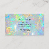 Kundenkartenstein Visitenkarte (Rückseite)