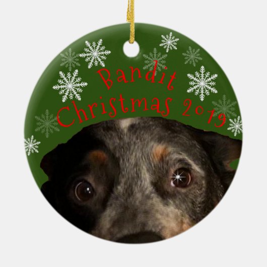 Kundenkredit Keramik Ornament (Hinten)