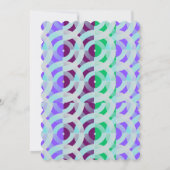 KUNDENKÜNSTLERIN 🌈 RAINBOW GEBURTSTAG EINLADUNG (Rückseite)