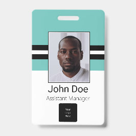 Kundenname, Foto, Bar, Logo Ausweis