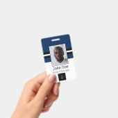 Kundenname, Foto, Bar, Logo Ausweis (Handheld)