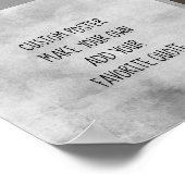 Kundenposter erstellen Sie Ihr eigenes Angebot Poster (Ecke)