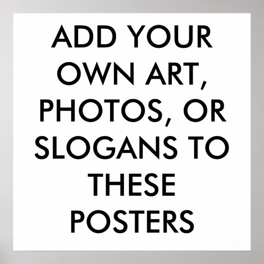 KUNDENPOSTER - MACHEN SIE IHRE EIGENEN POSTER - ER (Vorne)