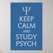 Kundenposter von Calm & Study Psych behalten Poster (Vorne)
