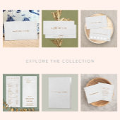 Kundenreferenz für einfache graue Linen Empfehlungskarte