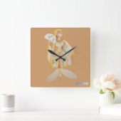 KUNDENSCHALTFLÄCHE - GEGENSTAND Nr. 2 Quadratische Wanduhr (Zuhause)