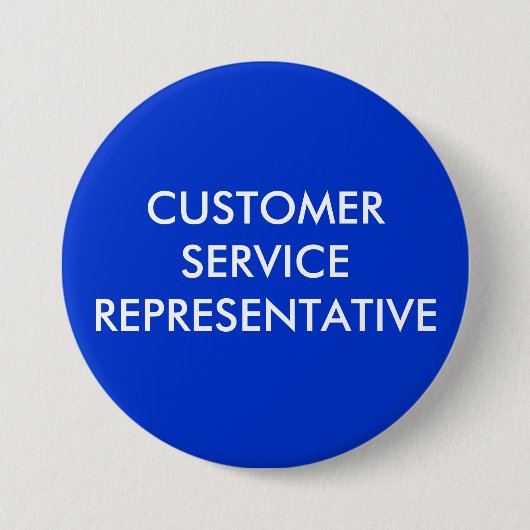 KUNDENSERVICE BUTTON (Vorderseite)