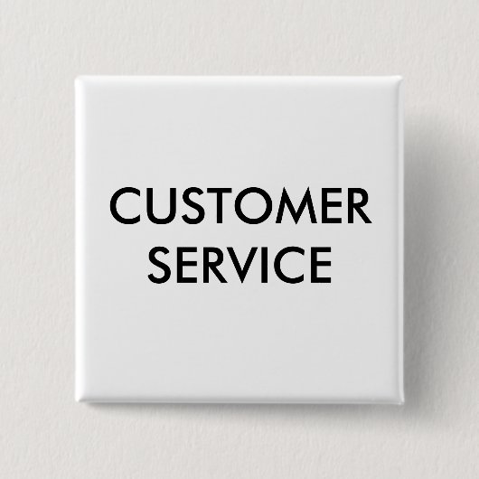 KUNDENSERVICE BUTTON (Vorderseite)
