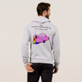 Kundenservice-Einhorn Hoodie (Schwarz voll)