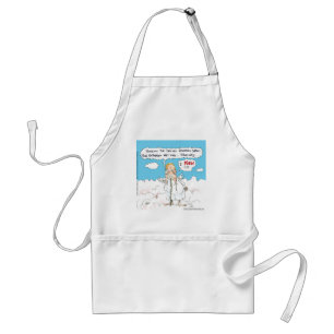Kundenservice in den Himmelskarten Tasse Geschenke Schürze