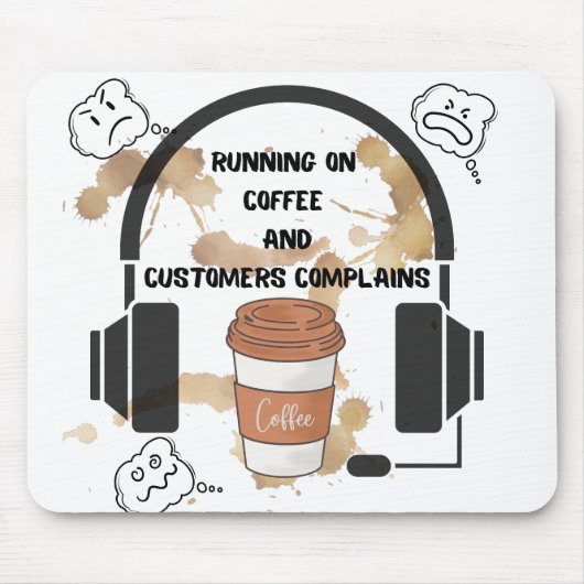 Kundenservice Mousepad (Vorne)
