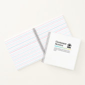 Kundenservice Notizblock (Innenseite)