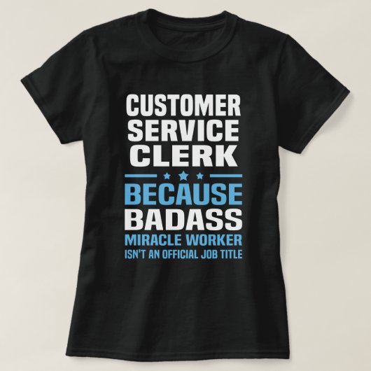 Kundenservice T-Shirt (Design vorne)