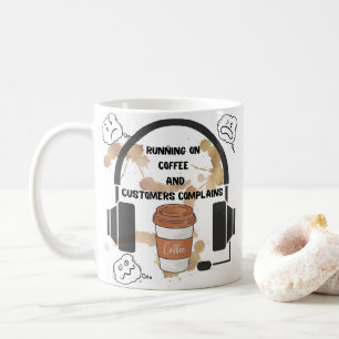 Kundenservice-Tasse Kaffeetasse