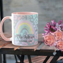 Kundenspezialist Name Rainbow Personalisiert Coffe
