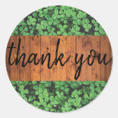 Kundenspezifisch bedanken Sie sich beim Aufkleber (Vorderseite)