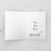 Kundenspezifisch Behalten Ruhe und Netball spielen Karte (Innenseite)