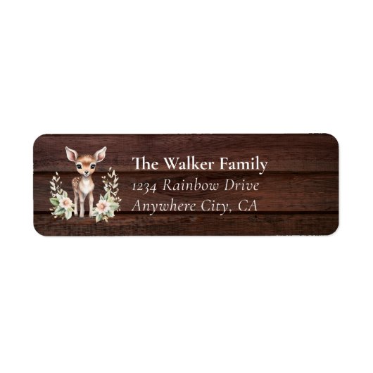 Kundenspezifisch, Blumengestein, Hirsch, Weihnacht (Vorne)