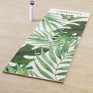 Kundenspezifisch, botanisch, Palme Yogamatte