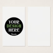 kundenspezifisch, einzigartig, elegant & minimalis (Vorne & Hinten)