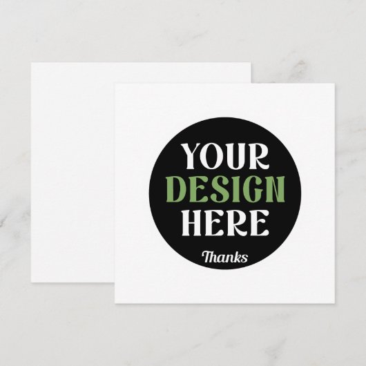 kundenspezifisch, einzigartig, elegant & minimalis (Vorne/Hinten)