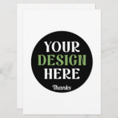 kundenspezifisch, einzigartig, elegant & minimalis (Vorne/Hinten)