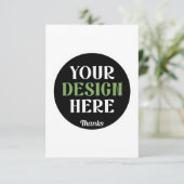 kundenspezifisch, einzigartig, elegant & minimalis (Stehend Vorderseite)