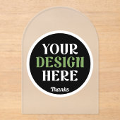 kundenspezifisch, einzigartig, elegant & minimalis acryleinladungen (Vorderseite)