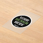 kundenspezifisch, einzigartig, elegant & minimalis acryleinladungen (Ablage )