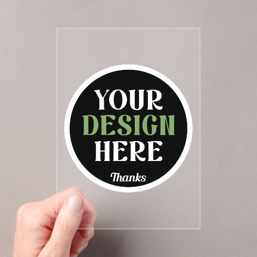 kundenspezifisch, einzigartig, elegant & minimalis acryleinladungen (Insitu (Handheld))