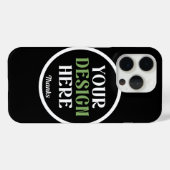 kundenspezifisch, einzigartig, elegant & minimalis Case-Mate iPhone hülle (Rückseite (Horizontal))