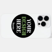 kundenspezifisch, einzigartig, elegant & minimalis Case-Mate iPhone hülle (Rückseite (Horizontal))