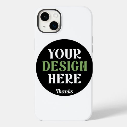 kundenspezifisch, einzigartig, elegant & minimalis Case-Mate iPhone hülle (Rückseite)