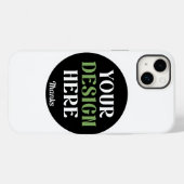 kundenspezifisch, einzigartig, elegant & minimalis Case-Mate iPhone hülle (Rückseite (Horizontal))