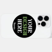 kundenspezifisch, einzigartig, elegant & minimalis Case-Mate iPhone hülle (Rückseite (Horizontal))