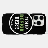 kundenspezifisch, einzigartig, elegant & minimalis Case-Mate iPhone hülle (Rückseite (Horizontal))