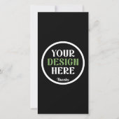 kundenspezifisch, einzigartig, elegant & minimalis dankeskarte (Vorderseite)