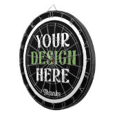 kundenspezifisch, einzigartig, elegant & minimalis dartscheibe (Vorderseite rechts)