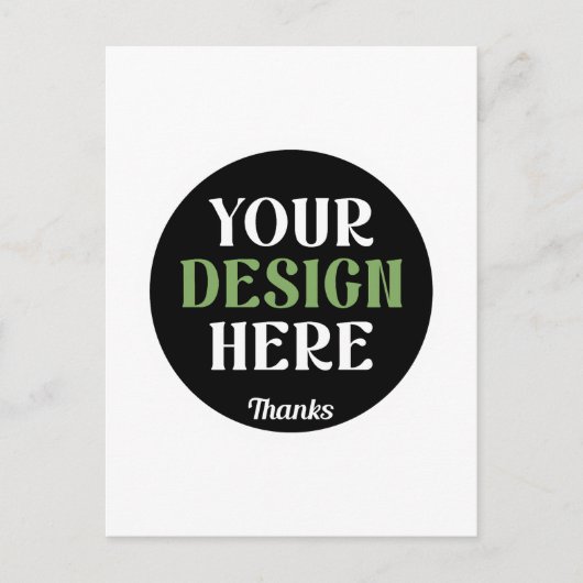 kundenspezifisch, einzigartig, elegant & minimalis einladungspostkarte (Vorderseite)