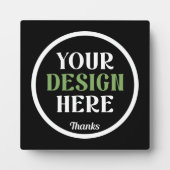 kundenspezifisch, einzigartig, elegant & minimalis fotoplatte (Vorderseite)