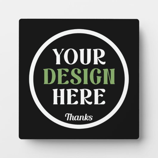 kundenspezifisch, einzigartig, elegant & minimalis fotoplatte (Vorderseite)